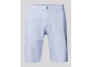 4099975300938 - Regular Fit Bermudas mit Webmuster