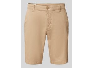 4099975317523 - Tapered Fit Chino-Shorts mit Gesäßtaschen