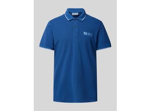 4099975320295 - Regular Fit Poloshirt mit Label-Print