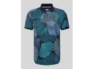 4099975329151 - Slim Fit Poloshirt mit Allover-Print Modell Big Coral 4099975329151 - Slim Fit Poloshirt mit Allover-Print Modell Big Coral