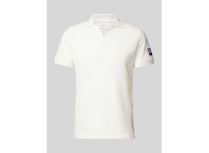 4099975698622 - Slim Fit Poloshirt mit Label-Detail