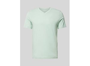 4099975707348 - T-Shirt mit Label-Print