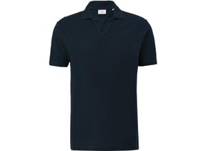 4099975715855 - Poloshirt Baumwolle für Herren blau S