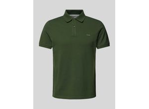 4099975719662 - Poloshirt mit Label-Stitching