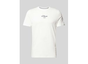 4099975719914 - T-Shirt mit Label-Print