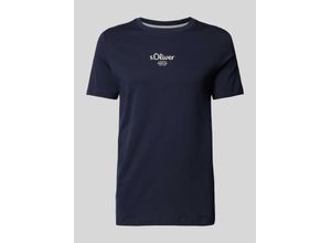 4099975720033 - T-Shirt mit Label-Print 4099975720033 - T-Shirt mit Label-Print