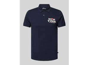 4099976184988 - Regular Fit Poloshirt aus Baumwollpiqué mit Peanuts®-Motiv