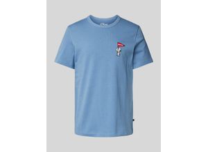 4099976191238 - T-Shirt mit geripptem Rundhalsausschnitt Modell Peanuts 4099976191238 - T-Shirt mit geripptem Rundhalsausschnitt Modell Peanuts