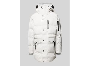 4099976232184 - Regular Fit Stepp-Parka mit fixierbarer Kapuze