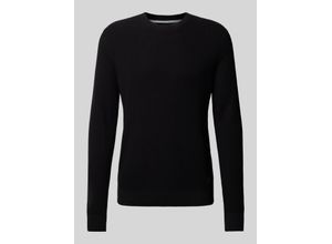 4099976315368 - Regular Fit Pullover mit Strukturmuster