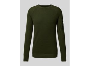 4099976465216 - Regular Fit Strickpullover mit Raglanärmeln und Strukturmix