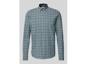 4099976468514 - Regular Fit Freizeithemd aus Baumwollstretch mit Button-Down-Kragen