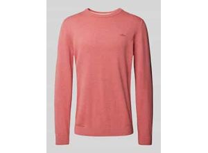 4099976657963 - Regular Fit Strickpullover aus reiner Baumwolle