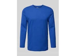 4099976665791 - Regular Fit Langarmshirt aus reiner Baumwolle