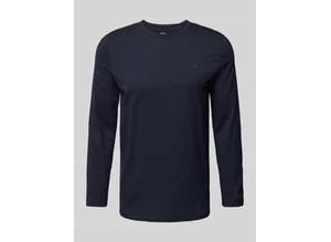 4099976665937 - Regular Fit Langarmshirt aus reiner Baumwolle