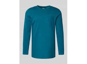 4099976666101 - Regular Fit Langarmshirt aus reiner Baumwolle