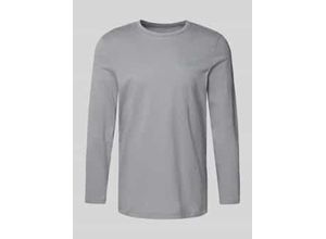 4099976666194 - Regular Fit Langarmshirt aus reiner Baumwolle