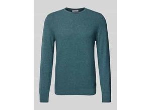 4099976666811 - Regular Fit Strickpullover aus reiner Baumwolle mit Strukturmix