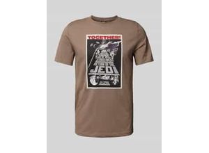 4099976700102 - Regular Fit T-Shirt aus Baumwolle mit Starwars®-Print