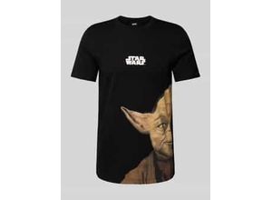 4099976700164 - Regular Fit T-Shirt aus Baumwolle mit Starwars®-Print