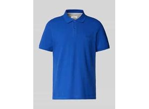 4099976703714 - Regular Fit Poloshirt aus Baumwoll-Piqué mit Label-Stitching