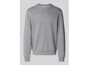 4099976704131 - Regular Fit Sweatshirt aus Baumwoll-Mix mit Logo-Detail