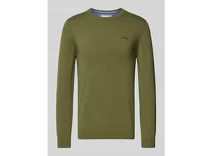4099976766474 - Regular Fit Strickpullover aus reiner Baumwolle 4099976766474 - Regular Fit Strickpullover aus reiner Baumwolle