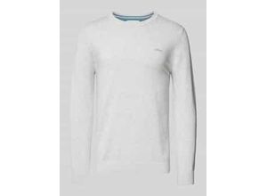 4099976766610 - Regular Fit Strickpullover aus reiner Baumwolle