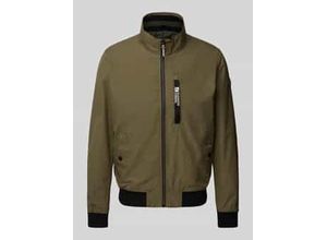 4099976810726 - Regular Fit Outdoor-Jacke mit Stehkragen und Kontrast-Details