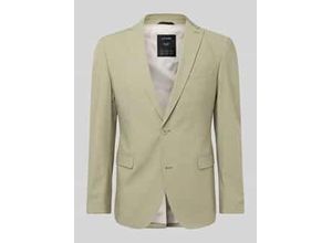 4099977114953 - Slim Fit Anzugsakko aus meliertem Stretch