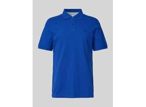 4099977235481 - Regular Fit Poloshirt aus reiner Baumwolle mit Label Stitching