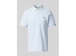 4099977235610 - Regular Fit Poloshirt aus reiner Baumwolle mit Label Stitching