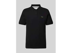 4099977235788 - Regular Fit Poloshirt aus reiner Baumwolle mit Label Stitching