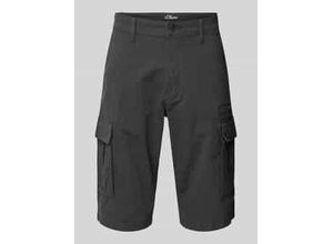 4099977243400 - Relaxed Fit Cargo-Bermudas aus Baumwoll-Elasthan-Mix
