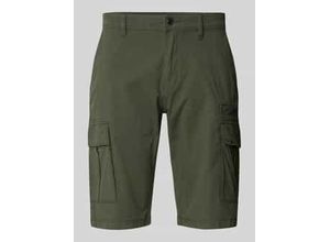 4099977243745 - Relaxed Fit Cargo-Bermudas aus Baumwoll-Elasthan-Mix