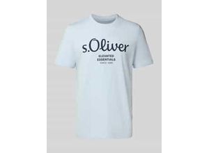 4099977732867 - Regular Fit T-Shirt aus reiner Baumwolle