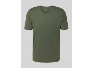 4099977741258 - Regular Fit T-Shirt aus reiner Baumwolle