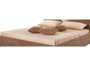 4099984084867 - Tagesdecke WESTFALIA SCHLAFKOMFORT Tagesdecken Gr B L 210 cm x 220 cm beige Tagesdecken