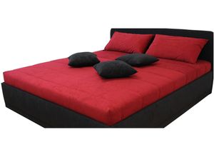 4099984100963 - Tagesdecke WESTFALIA SCHLAFKOMFORT Tagesdecken Gr B L 210 cm x 220 cm rot