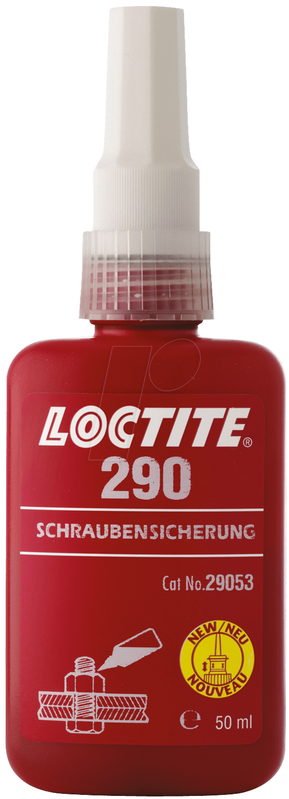 4100630000084 - LOCTITE 290 10ML - Schraubensicherung Lack hochfest grün 10 ml