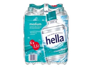 4102380025683 - Mineralwasser Medium 15 Liter 6er Pack - Inhalt 2 Flaschen