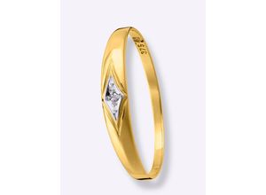 4102760003614 - Fingerring LADY Fingerringe Gr 16 Metall-Metall goldfarben (gelbgold 375) Damen Fingerringe