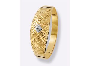 4102760004345 - Fingerring LADY Fingerringe Gr 16 Metall-Metall goldfarben (gelbgold 375) Damen Fingerringe