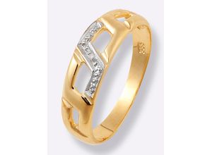 4102760005458 - Fingerring LADY Fingerringe Gr 17 Metall-Metall goldfarben (gelbgold 375) Damen