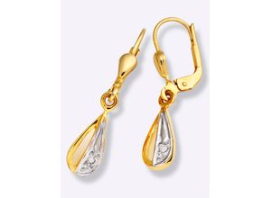 4102760005830 - Paar Ohrhänger LADY Ohrringe Gr Diamanten ct Diamanten goldfarben (gelbgold 375) Damen