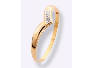 4102760006295 - Fingerring LADY Fingerringe Gr 16 Metall-Gold goldfarben (gelbgold 375) Damen