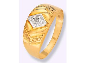 4102760006486 - Fingerring LADY Fingerringe Gr 17 Metall-Gold goldfarben (gelbgold 375) Damen