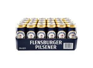 4103080050616 - Flensburger Pilsener 48 % vol 05 Liter Dose 24er Pack