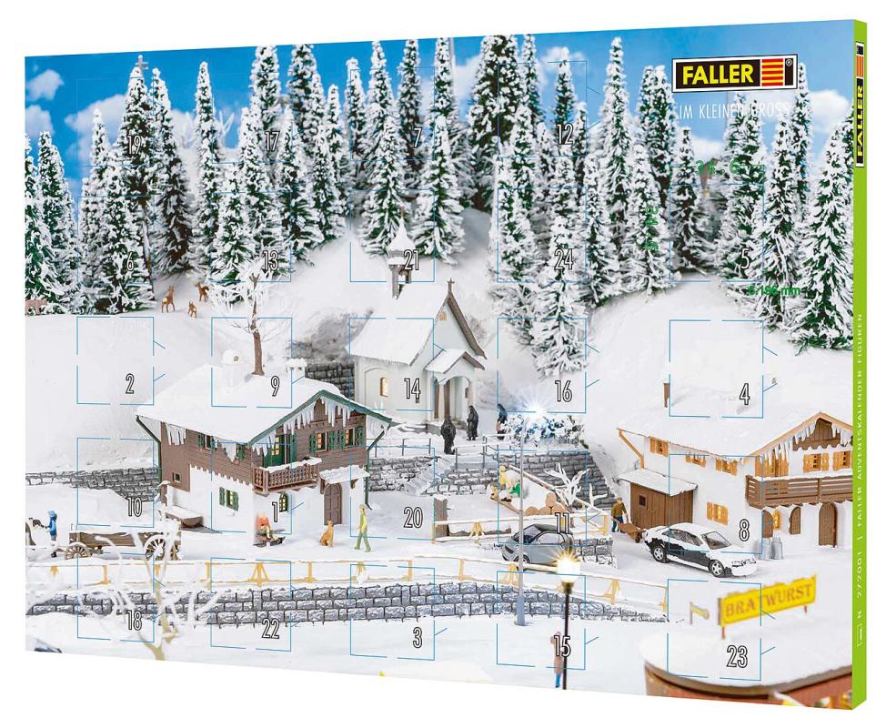 4104090720018 - FALLER Adventskalender Figuren - Spur N