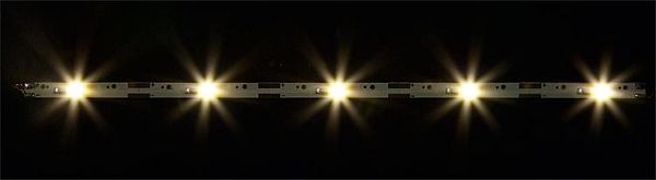 4104090806545 - 2 LED-Lichtleisten warm weiß 180 mm (2 x)